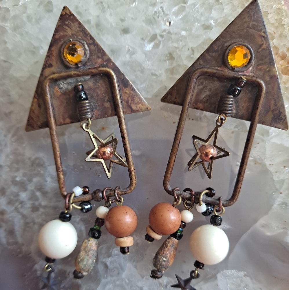 Dangle Celestial Earrings